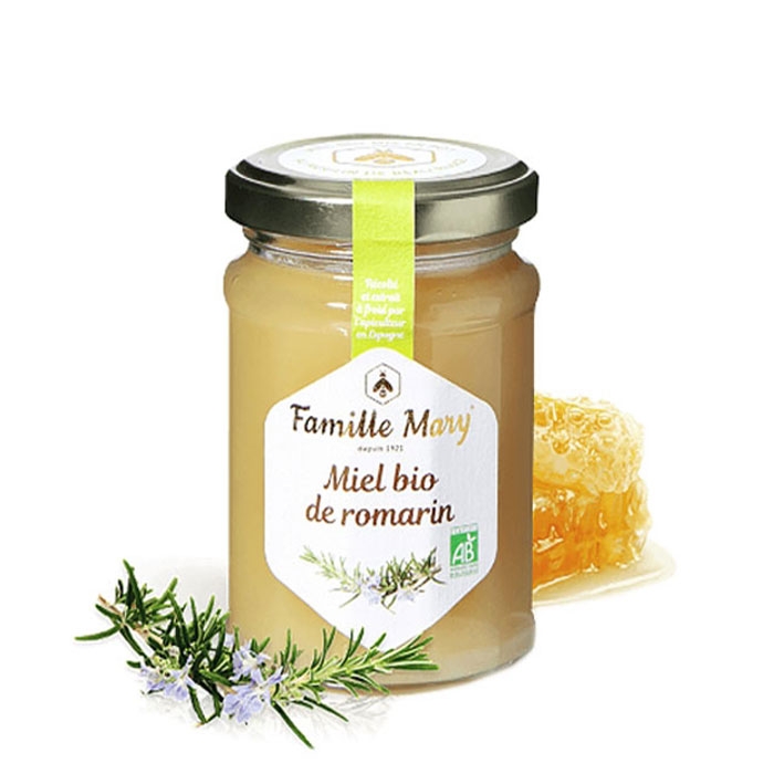 БИО ПЧЕЛЕН МЕД ОТ РОЗМАРИН 230 г / FAMILLE MARY ORGANIC HONEY FROM ROSEMARY