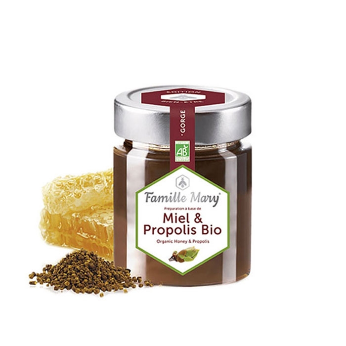БИО АКАЦИЕВ МЕД + ПРОПОЛИС 170 гр. / FAMILLE MARY ORGANIC HONEY + PROPOLIS