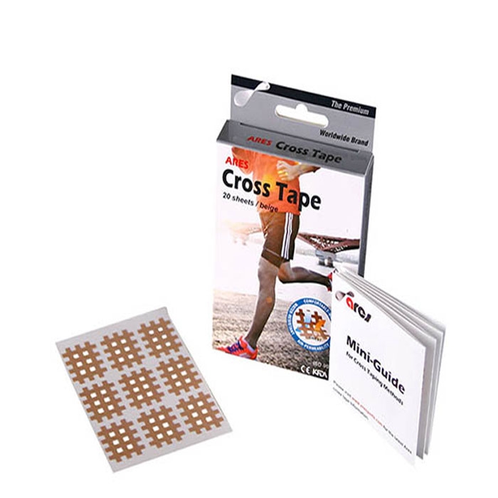 АРЕС КИНЕЗИО ЛЕНТА КРОСС ТЕЙП ТИП С2 20 броя / ARES KINESIO TAPE CROSS ...
