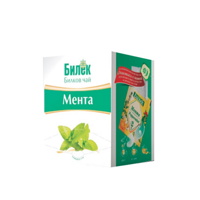 ЧАЙ ФИЛТЪР МЕНТА 16 броя / BILEC MENTHA TEA