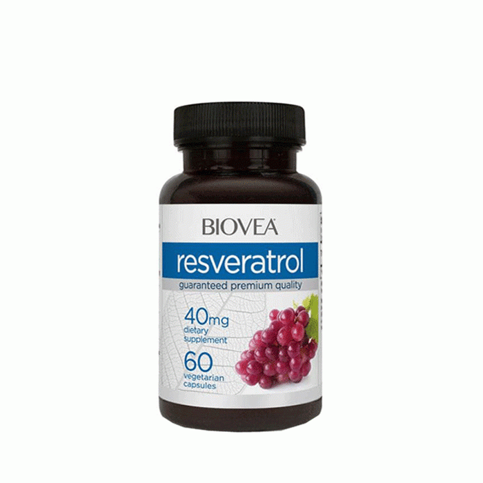 БИОВЕА РЕСВЕРАТРОЛ таблетки 40 мг. 60 броя / BIOVEA RESVERATROL
