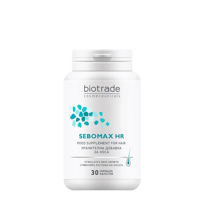БИОТРЕЙД СЕБОМАКС HR капсули 30 броя / BIOTRADE SEBOMAX HR