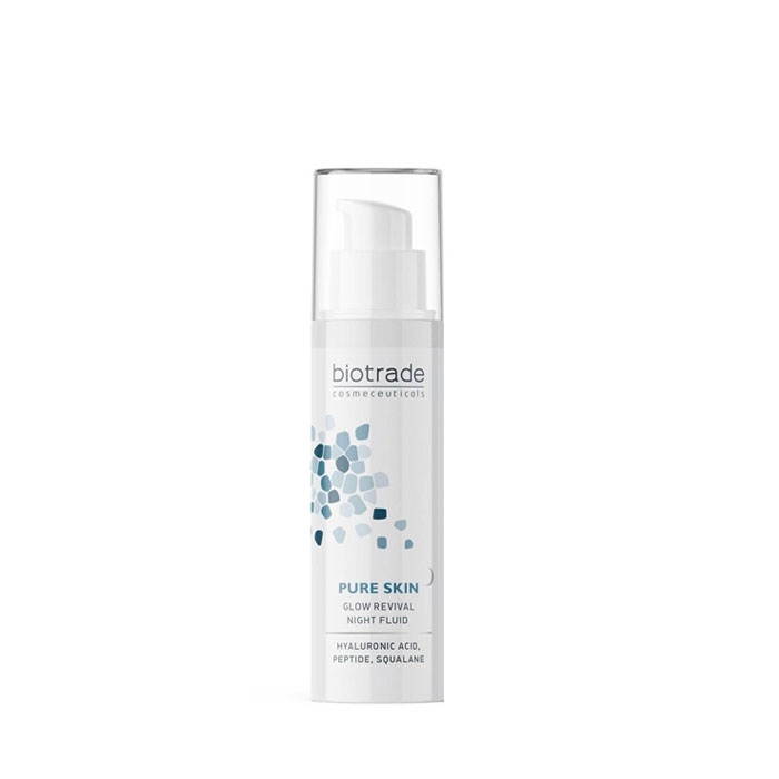 БИОТРЕЙД ПЮЪР СКИН ОЗАРЯВАЩ НОЩЕН ФЛУИД 50 мл. / BIOTRADE PURE SKIN GLOW REVIVAL NIGHT FLUID