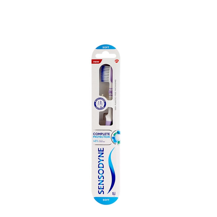 ЧЕТКА ЗА ЗЪБИ СЕНСОДИН КОМПЛИЙТ ПРОТЕКТ СОФТ / SENSODYNE COMPLETE PROTECT SOFT TOOTHBRUSH