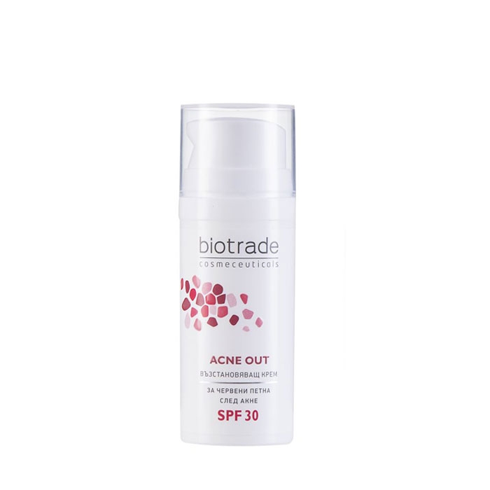 БИОТРЕЙД АКНЕ АУТ РИПЕЪР SPF 30 крем 30 мл. / BIOTRADE ACNE OUT REPAIR CREAM