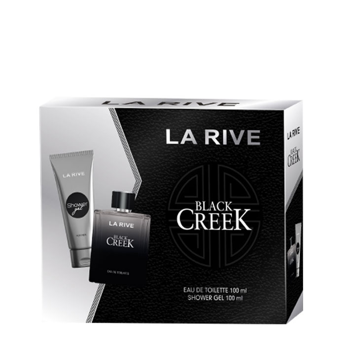 КОМПЛЕКТ ЛА РИВ BLACK CREEK ТОАЛЕТНА ВОДА 100 мл. + ДУШ ГЕЛ 100 мл. / LA RIVE BLACK CREEK SET