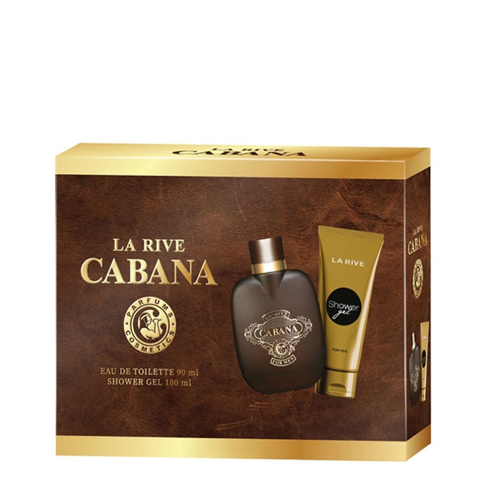 КОМПЛЕКТ ЛА РИВ CABANA ТОАЛЕТНА ВОДА 90 мл. + ДУШ ГЕЛ 100 мл. / LA RIVE SET CABANA EAU DE TOILETTE + SHOWER GEL