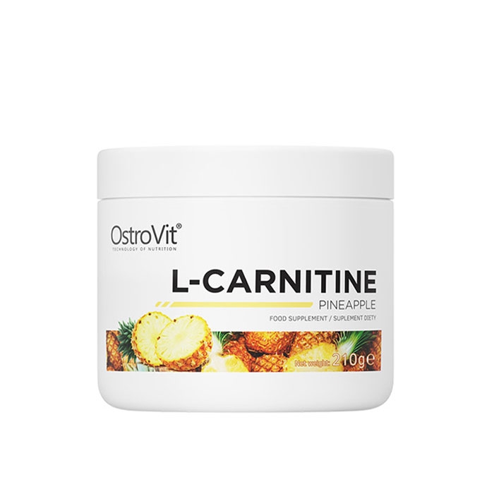 ОСТРОВИТ L - КАРНИТИН ТАРТАРАТ ОВКУСЕН прах 210 гр. / OSTROVIT L-CARNITINE TARTRATE POWDER FLAVORED