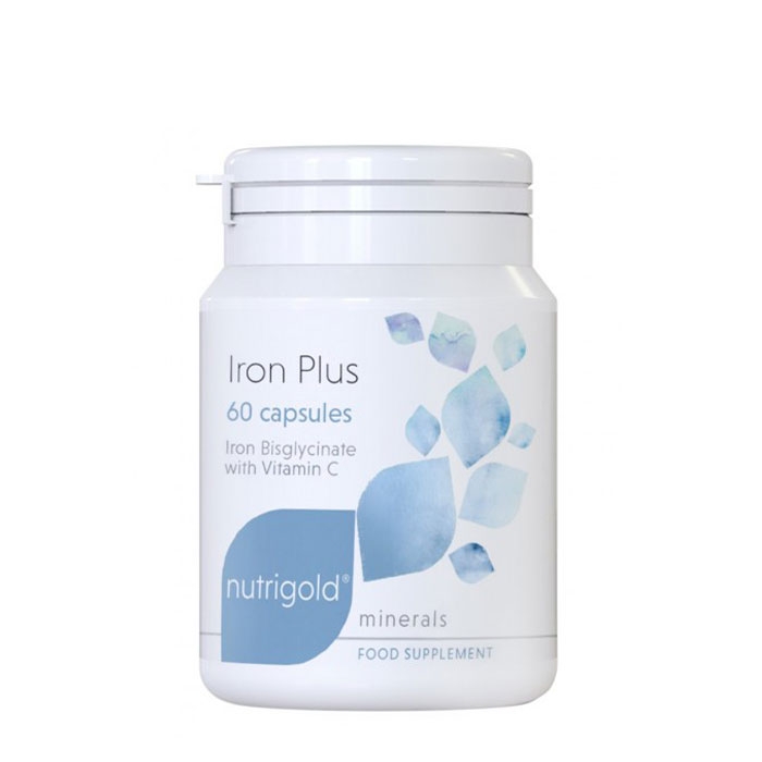 КОМПЛЕКС ЖЕЛЯЗО ПЛЮС капсули 60 броя / NUTRIGOLD IRON PLUS Drugstore BG