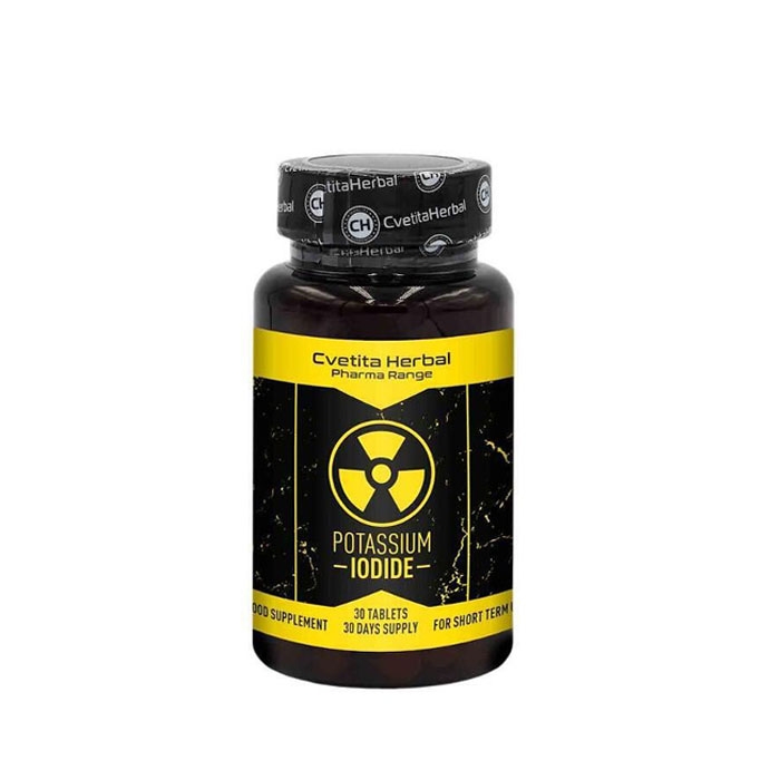 КАЛИЕВ ЙОДИД таблетки 30 броя / CVETITA HERBAL POTASSIUM IODIDE