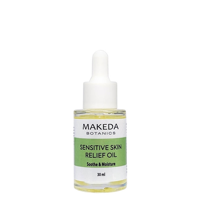 УСПОКОЯВАЩО ОЛИО ЗА ЛИЦЕ МАКЕДА БОТАНИКС 30 мл. / MAKEDA BOTANICS SENSITIVE SKIN RELIEF OIL
