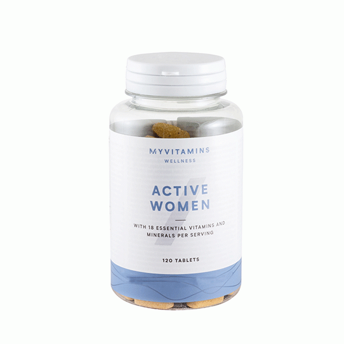 МАЙПРОТЕИН АКТИВ МУЛТИВИТАМИНИ ЗА ЖЕНИ таблетки 120 броя / MYPROTEIN ACTIVE WOMAN MULTIVITAMIN