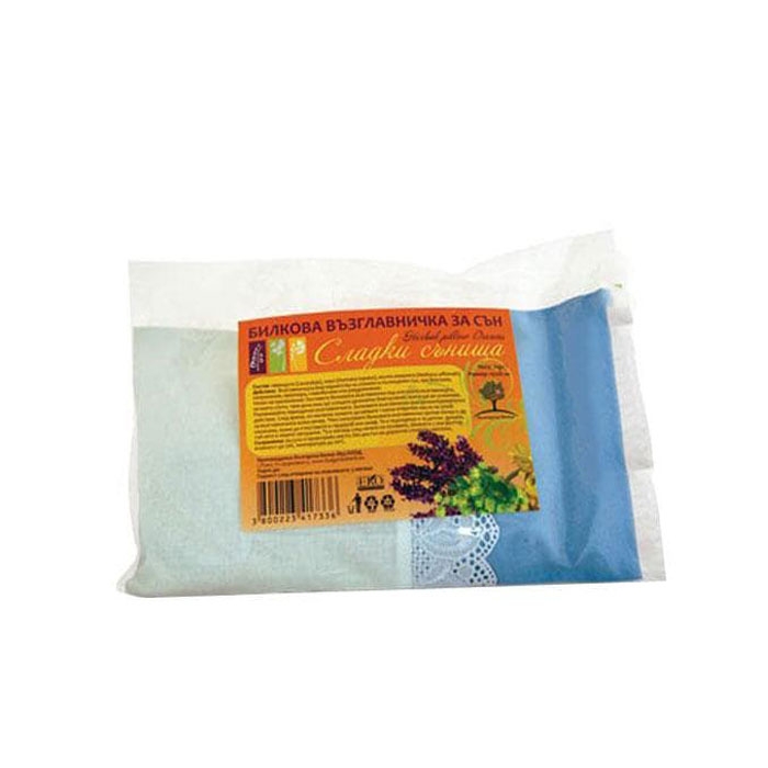 БИОХЕРБА АРОМАТНА БИЛКОВА ВЪЗГЛАВНИЧКА СЛАДКИ СЪНИЩА 70 гр. / BIOHERBA HERBAL PILLOW SWEET DREAMS