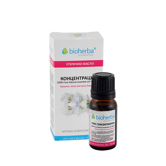 БИОХЕРБА АРОМА КОМПОЗИЦИЯ ОТ МАСЛА КОНЦЕНТРАЦИЯ 10 мл / BIOHERBA ESSENTIAL OIL BLEND PURE CONCENTRATION