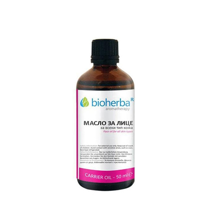 БИОХЕРБА МАСЛО ЗА ЛИЦЕ ЗА ВСЕКИ ТИП КОЖА 50 мл. / BIOHERBA FACE OIL FOR ALL SKIN TYPES