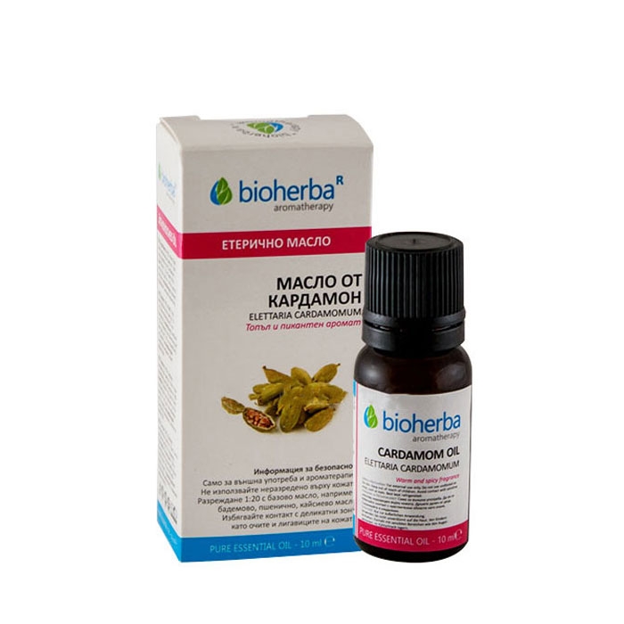 БИОХЕРБА ЕТЕРИЧНО МАСЛО ОТ КАРДАМОН 10 мл. / BIOHERBA CARDAMON ESSENTIAL OIL
