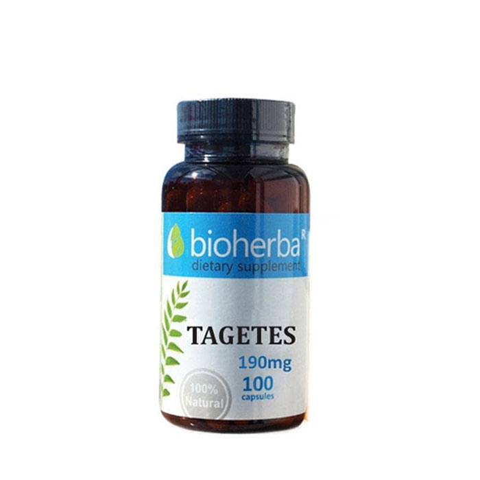 БИОХЕРБА ТУРТА капсули 190 мг. 100 броя / BIOHERBA TAGETES