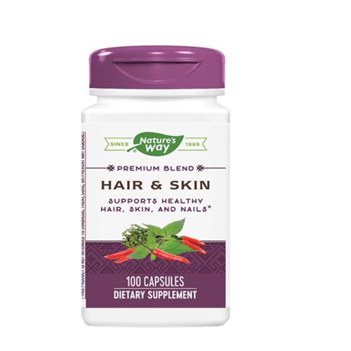 КОСА И КОЖА капсули 100 броя / NATURE&#039;S WAY HAIR &amp; SKIN