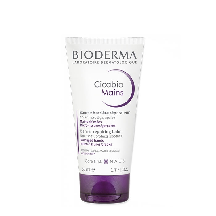 БИОДЕРМА ЦИКАБИО БАЛСАМ ЗА РЪЦЕ 50 мл. / BIODERMA CICABIO MAINS BARRIER REPAIRING HAND BALM