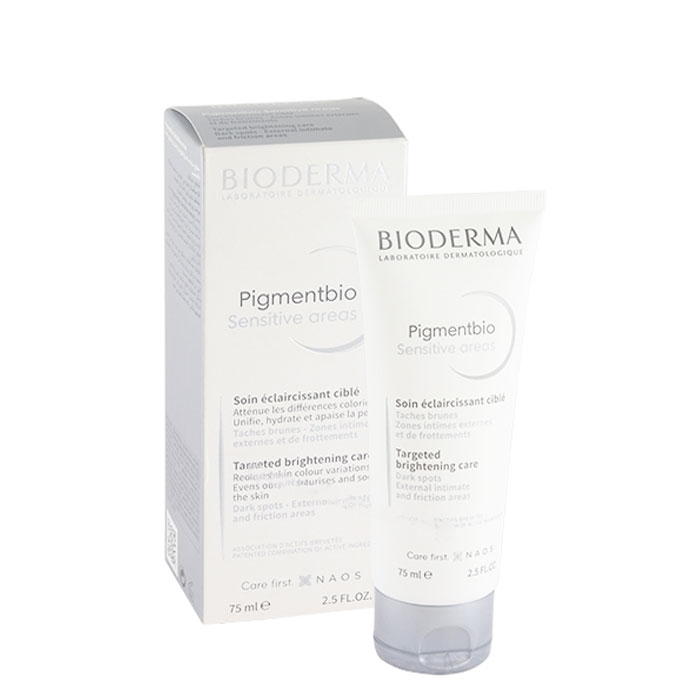 БИОДЕРМА ПИГМЕНТБИО КРЕМ ЗА ЧУВСТВИТЕЛНИ ЗОНИ 75 мл / BIODERMA PIGMENTBIO SENSITIVE AREAS