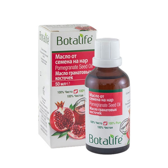 БОТАЛАЙФ МАСЛО ОТ СЕМЕНА НА НАР 50 мл. / BOTALIFE POMEGRANATE SEED OIL
