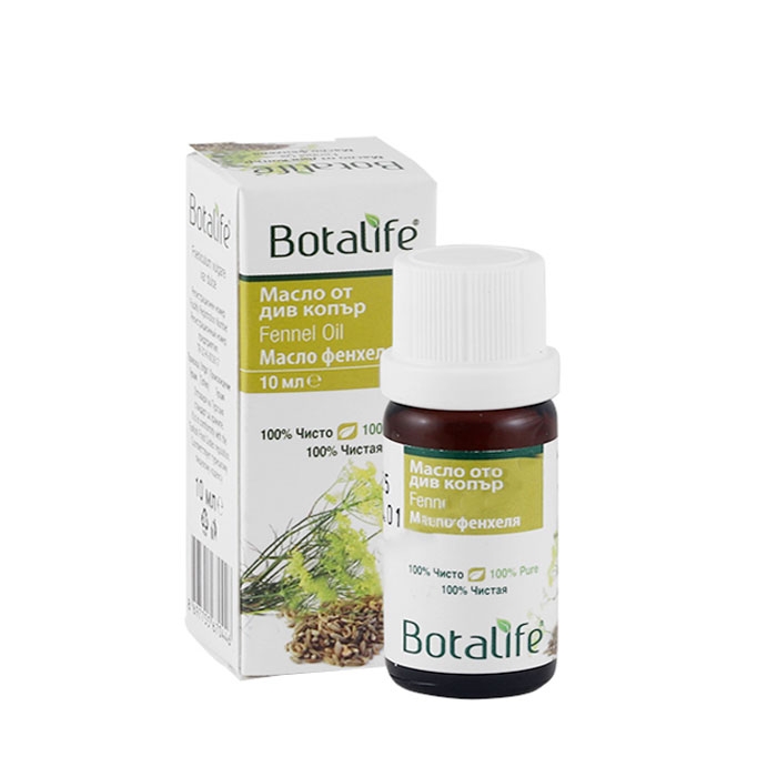 БОТАЛАЙФ МАСЛО ОТ КОПЪР 10 мл. / BOTALIFE FENNEL SEED OIL
