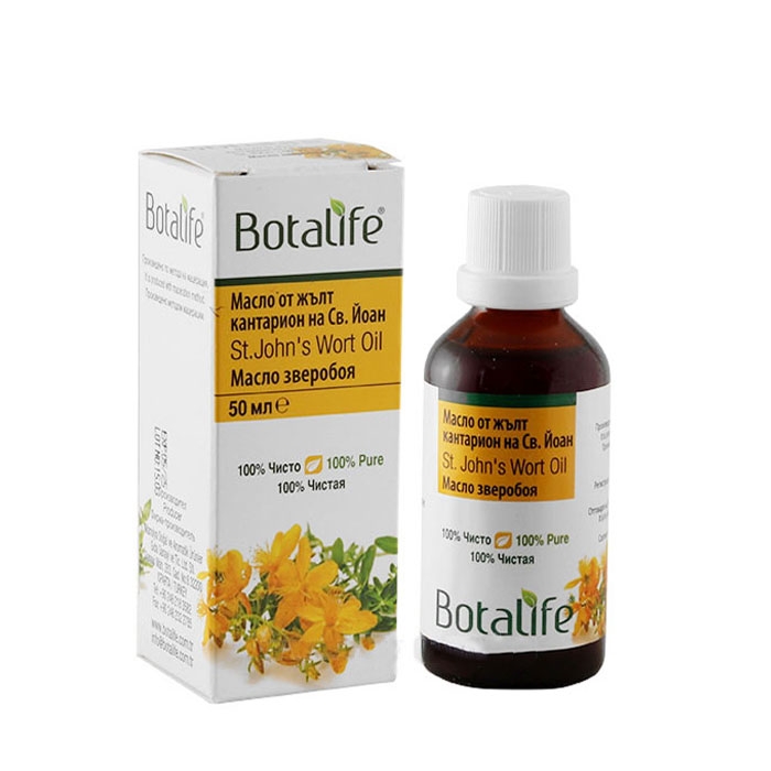 БОТАЛАЙФ МАСЛО ОТ ЖЪЛТ КАНТАРИОН 50 мл. / BOTALIFE ST. JOHN`S WORT OIL