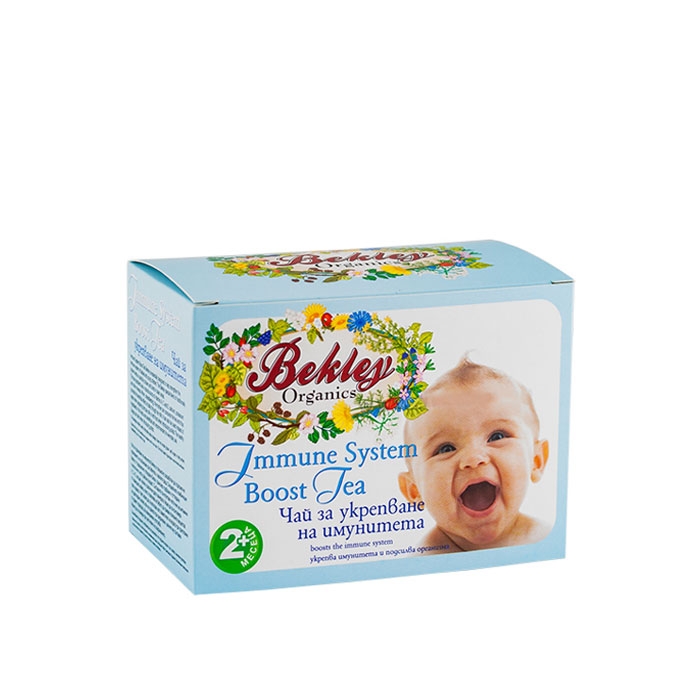 БЕКЛИ ОРГАНИКС ЧАЙ ЗА УКРЕПВАНЕ НА ИМУНИТЕТА ФИЛТЪР 20 броя / BEKLEY ORGANICS IMMUNE SYSTEM BOOST TEA