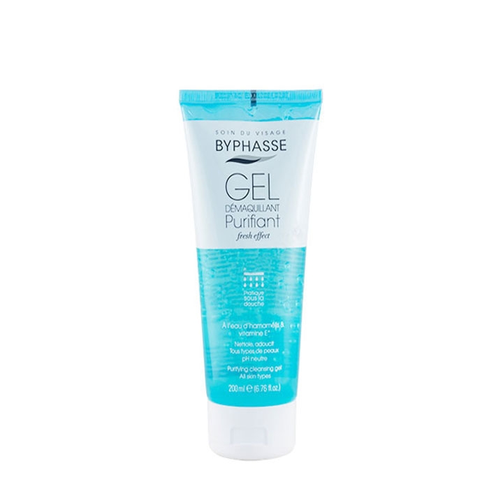 ПОЧИСТВАЩ И ИЗМИВАЩ ГЕЛ ЗА ЛИЦЕ 200 мл. / BYPHASSE PURIFYING CLEANSING GEL FOR ALL SKIN TYPES