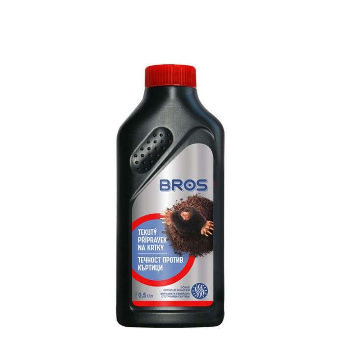 БРОС ТЕЧНОСТ СРЕЩУ КЪРТИЦИ 500 мл. / BROS MOLE REPELLING LIQUID