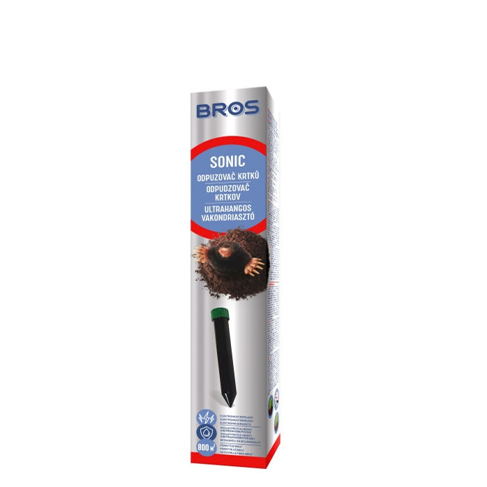 БРОС ЕЛЕКТРОННА ЗАЩИТА ОТ КЪРТИЦИ / BROS SONIC MOLE REPELLER