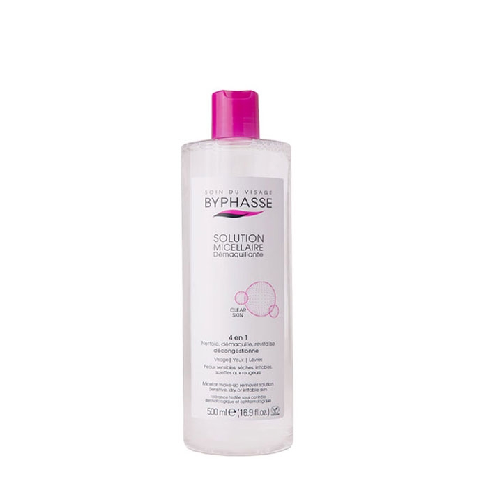 МИЦЕЛАРНА ВОДА 500 мл. / BYPHASSE MICELLAR WATER
