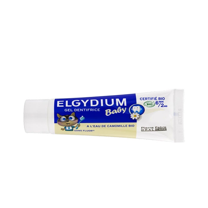 ПАСТА ЗА ЗЪБИ ЕЛГИДИУМ БЕБЕ БИО 6+ месеца 30 мл. / ELGYDIUM BABY BIO TOOTHPASTE 6+