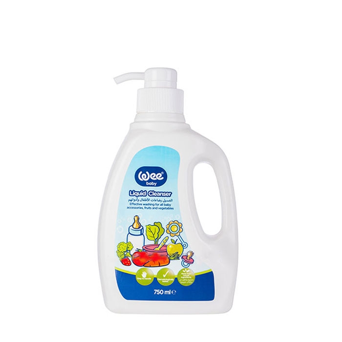 УИ БЕЙБИ ПРЕПАРАТ ЗА ИЗМИВАНЕ НА БЕБЕШКИ АКСЕСОАРИ 750 мл. / WEE BABY LIQUID CLEANSER FOR BABY ACCESSORIES