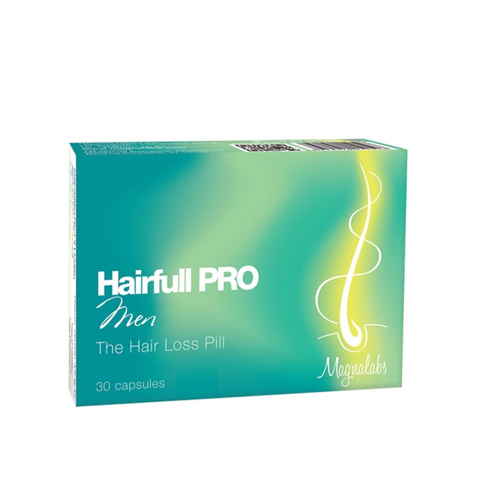 МАГНАЛАБС ХЕЪРФУЛ ПРО ЗА МЪЖЕ капсули 30 броя / MAGNALABS HAIRFULL PRO FOR MEN
