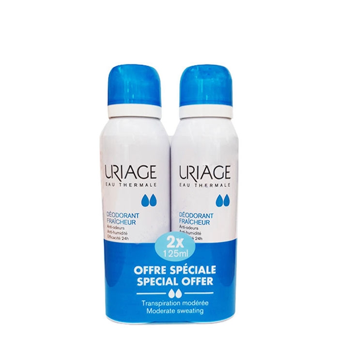 УРИАЖ ДЕО СПРЕЙ 125 мл. 2 броя / URIAGE DEODORANT