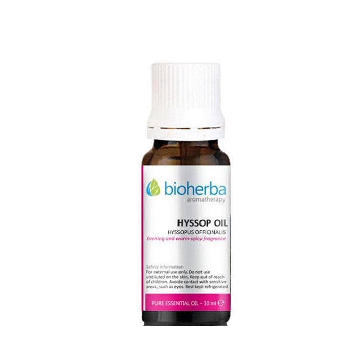БИОХЕРБА ЕТЕРИЧНО МАСЛО ОТ ИСОП 10 мл. / BIOHERBA ESSENTIAL HYSSOP OIL