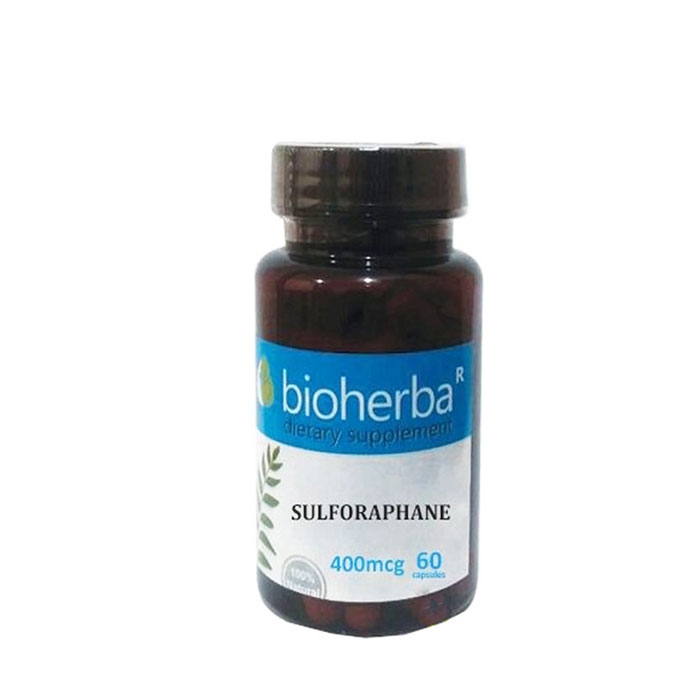 БИОХЕРБА СУЛФОРАФАН ОТ БРОКОЛИ капсули 400 мкг. 60 броя / BIOHERBA SULFORAPHANE