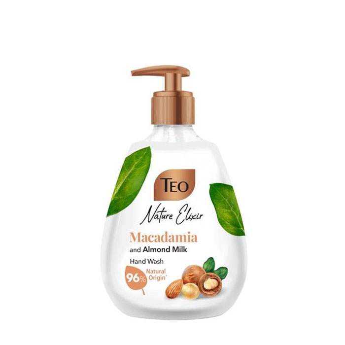 ТЕЧЕН САПУН ТЕО МАКАДАМИЯ 400 мл / FICOSOTA SYNTEZ TEO NATURE ELIXIR MACADAMIA HAND WASH