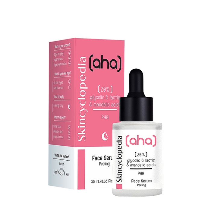 СКИНЦИКЛОПЕДИЯ НОЩЕН ПИЛИНГ - СЕРУМ С АНА 20% 30 мл. / SKINCYCLOPEDIA NIGHT PEELING - SERUM WITH ANA 20%