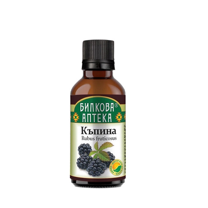 БИЛКОВА АПТЕКА ТИНКТУРА КЪПИНА 50 мл. / BILKOVA APTEKA RUBUS FRUTICOSUS