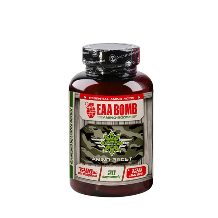 МИЛИТАРИ ЕАА БОМБ таблетки 120 броя / CVETITA HERBAL MILITARY EAA BOMB