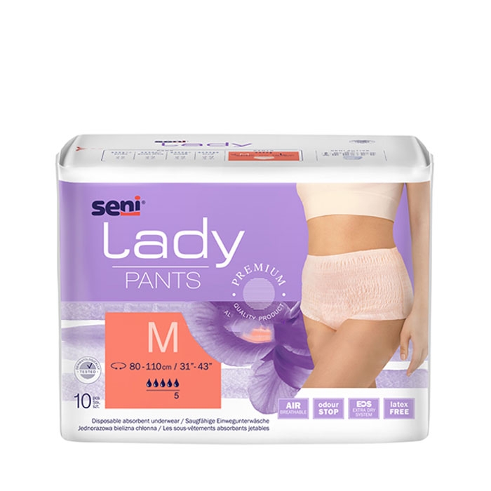 ГАЩИ СЕНИ ЛЕЙДИ M 10 броя / SENI LADY PANTS