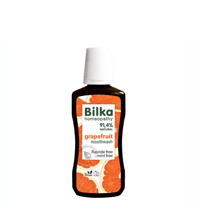 БИЛКА ВОДА ЗА УСТА С АРОМАТ НА ГРЕЙПФРУТ 250 мл. / BILKA MOUTHWASH GRAPEFRUIT