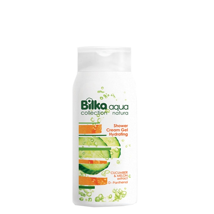 БИЛКА АКВА НЕЙЧЪР ХИДРАТИРАЩ ДУШ ГЕЛ ЗА ТЯЛО 200 мл. / BILKA AQUA NATURA SHOWER GEL FOR BODY