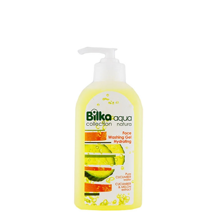 БИЛКА АКВА НЕЙЧЪР ХИДРАТИРАЩ ГЕЛ ЗА ЛИЦЕ 200 мл. / BILKA AQUA NATURA FACE FOAMING HYDRA GEL