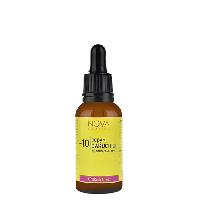 НОВА КОЗМЕТИКС СЕРУМ ЗА ПРОБЛЕМНА КОЖА 30 мл. / NOVA COSMETICS BAKUCHIOL SERUM
