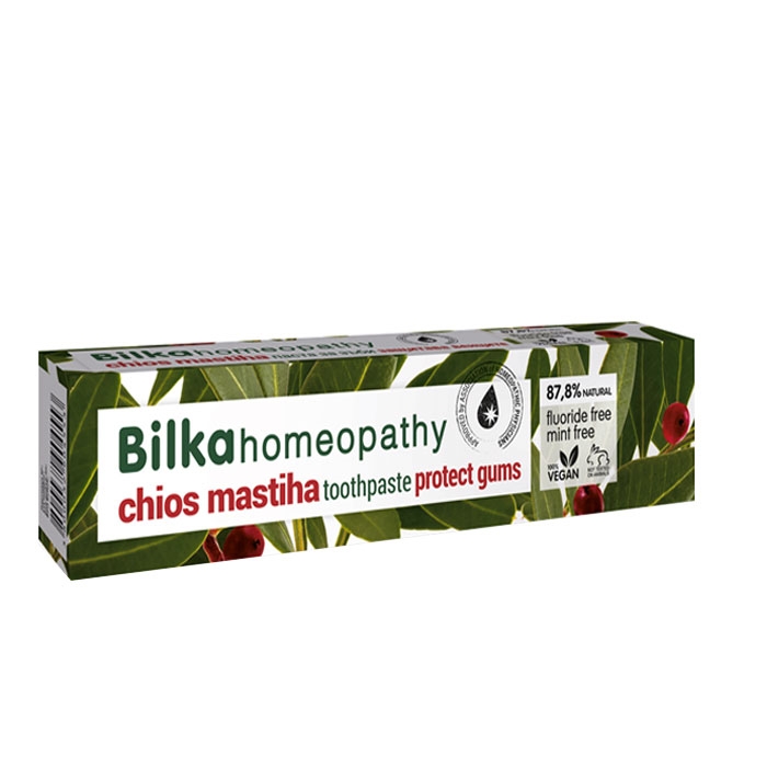 БИЛКА HOMEOPATHY ПАСТА ЗА ЗЪБИ С МАСТИХА 75 мл. / BILKA HOMEOPATHY TOOTHPASTE WITH CHIOS MASTIHA