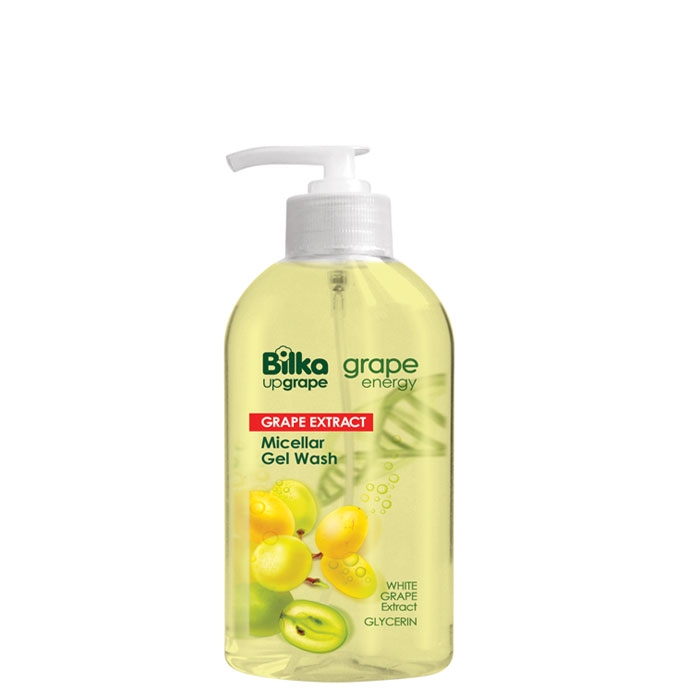 БИЛКА МИЦЕЛАРЕН ИЗМИВАЩ ГЕЛ ЗА ЛИЦЕ С БЯЛО ГРОЗДЕ 200 мл. / BILKA MICELLAR GEL WASH WITH WHITE GRAPE EXTRACT