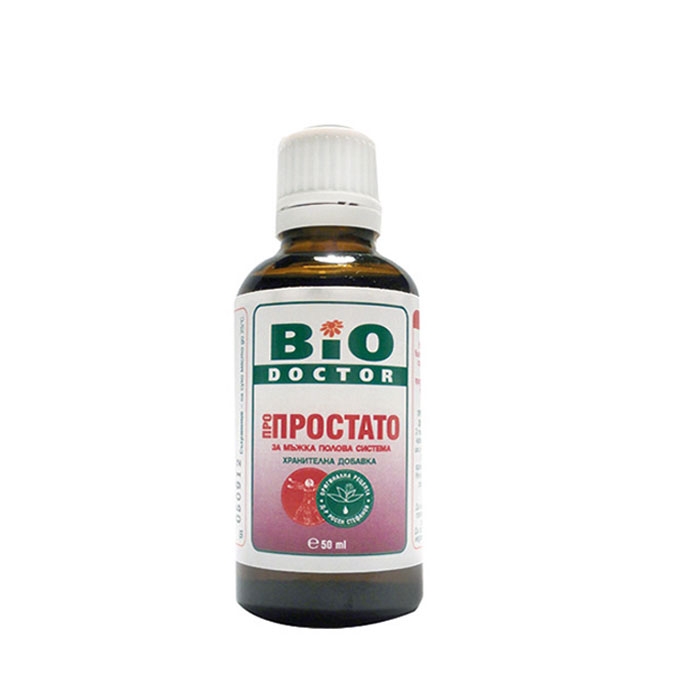 БИОДОКТОР ПРОСТАТО - ЗА МЪЖКА ПОЛОВА СИСТЕМА солуцио 50 мл. / BIODOCTOR PROSTATO